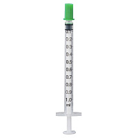 Шприцы Sanguis Counting для исследования газов крови, Li Heparin 80 I.U., 1 мл
