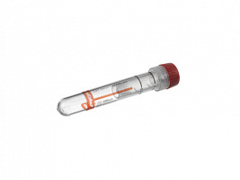 Пробирки (16х43мм, 0,5/1,0 мл,"MiniCollect", с активатором свертывания, для сыворотки, в комплекте с пробиркой пластмассовой несущей 13х75 мм, незатемненной)