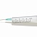 Шприц Becton Dickinson Discardit инъекционный двухкомпонентный 10 ml Luer Slip (21g), длина иглы 40мм